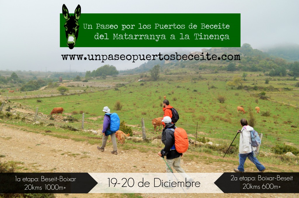 quedada paseo desembre senderismo tinença matarranya trekking botanica 