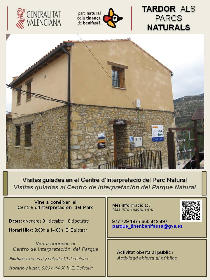 activitats parc natural tinença el boixar monestir portell del infern allotjament rural tinença de benifassà