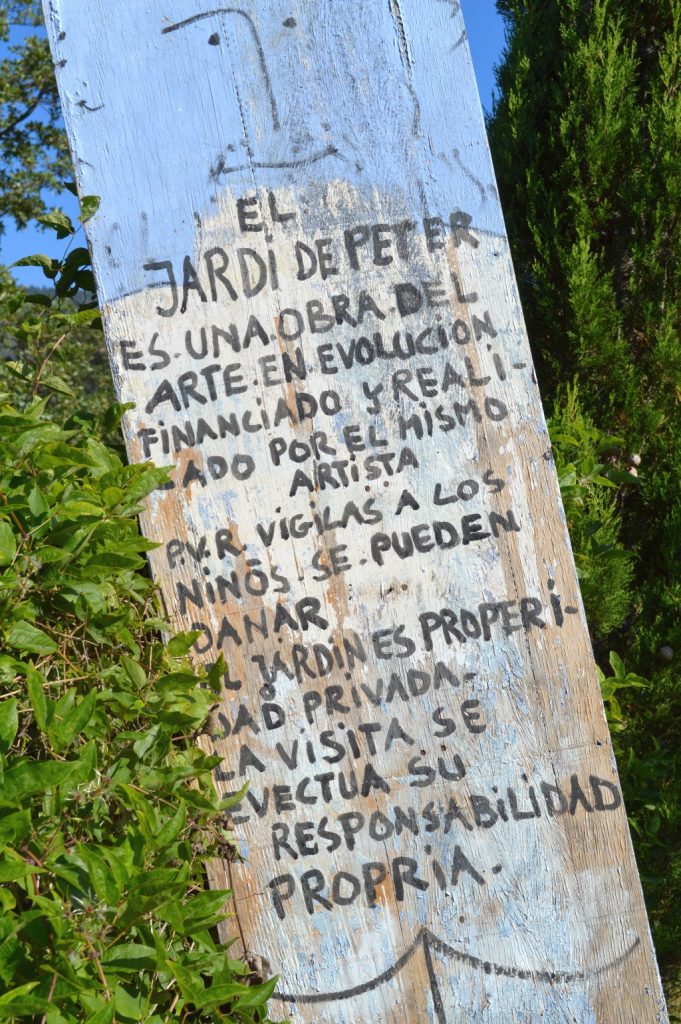 jardi de peter tinença de benifassa