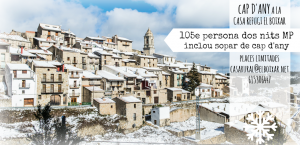 alojamiento fin de año tinença de bennifassa
